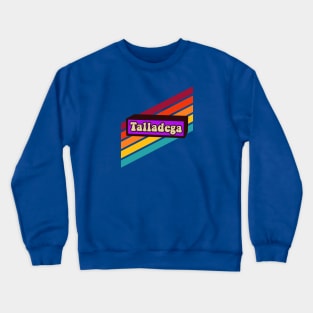 Talladega Retro Vintage Style Crewneck Sweatshirt